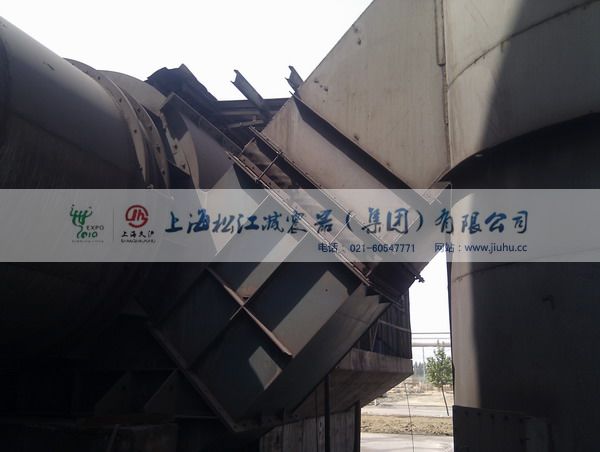 【淄博鋼廠項目】采用上海茄子黄色视频風道補償器